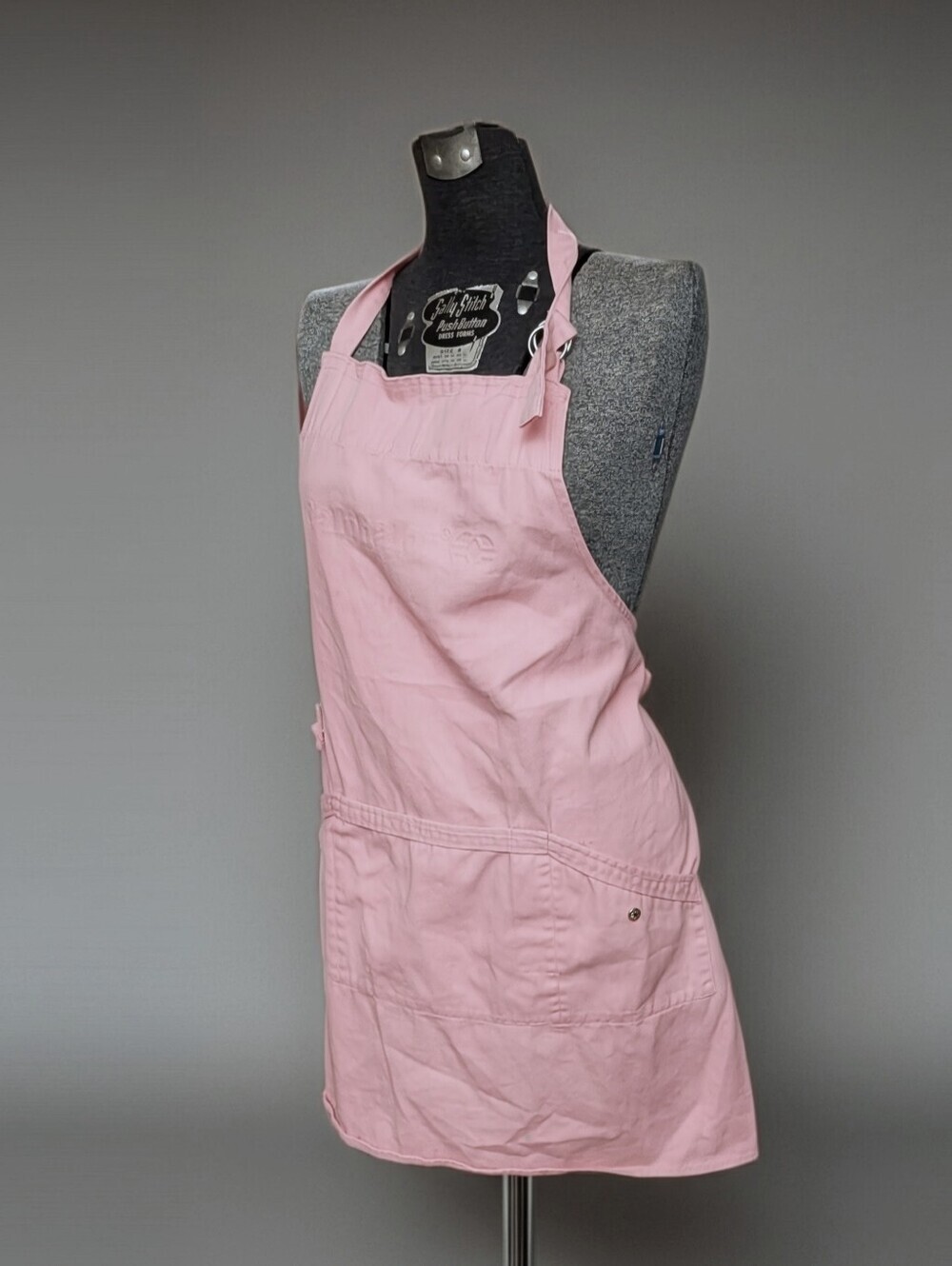 NWOT Calphalon Light Pink Heavyweight Cotton Canvas Apron - Free Size